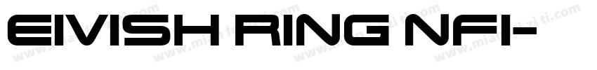Eivish Ring NFI字体转换